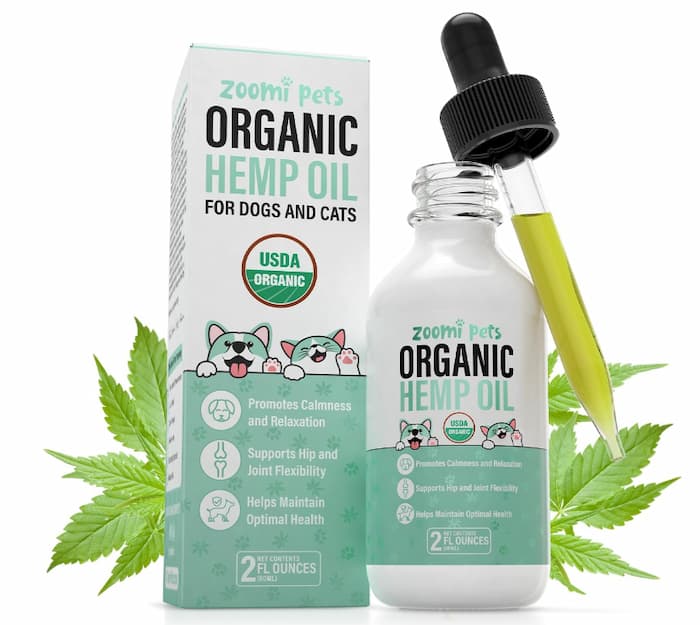 Zoomi Pets organic hempoil